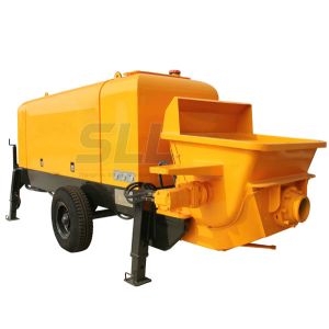 Hydraulic Secondary Constructional Portable Concrete Pump 30mm Max Aggregate