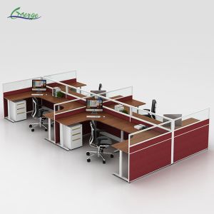 Silver Screen Partition Work Position with Aluminum Alloy Frame Material and