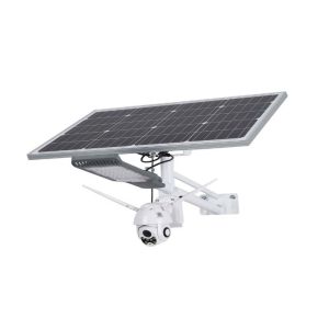 Wifi Control 4500lm Solar Powered Street Lamp Solar Street Light With Camera
