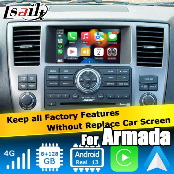 Nissan Armada TA60 factory style Android multimedia video interface, support
