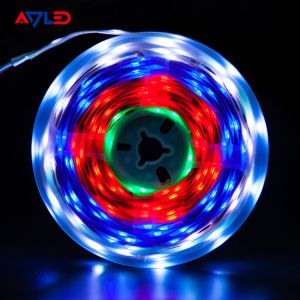 Individually Addressable RGB Waterproof LED Strip Light DC12V 24V