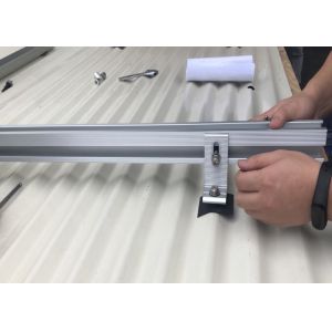 Sturdy Anodized Aluminum Solar Roof Mounting Structure For Warehouse