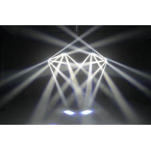 Brightest 8° Moving Head LED Beam Lamp RGBW / W Cree Leds 5 Heads * 10W