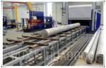Magnesium Alloy Rod Vertical Continuous Casting Machine 4kw AC Synchronous Servo