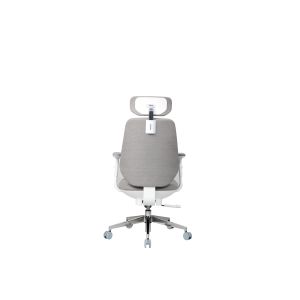 Adaptive Spring Adjustment Ergonomic PC Chair Gray Double Airbag