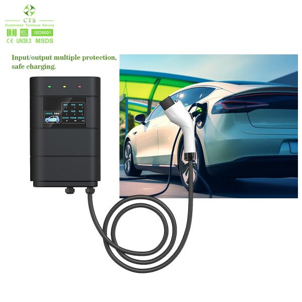 Plug and Play Type1 Type 2 EV Charger for Electric Car with 32A/40A/48A Charging