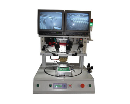Quality Double LCD Display Pulse Hot Bar Soldering Machine With Turnable Table wholesale