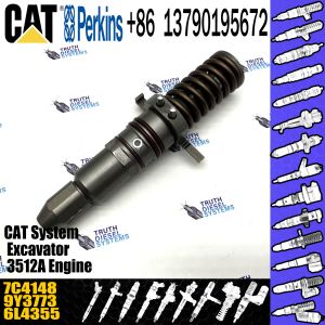 3512 E3512 Fuel Injector Assembly 4P9075 4P9076 7E6408 4P9077 9Y3773 7C4148