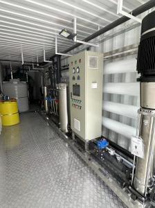 Cheap 25m3 Per Hour Containerized RO System With Grundfos / CNP Pump for sale