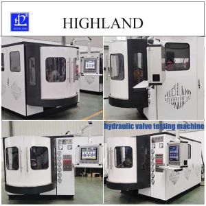 Cheap HIGHLAND Hydraulic Valve Test Benches Pressure Capacity 35 Mpa for sale
