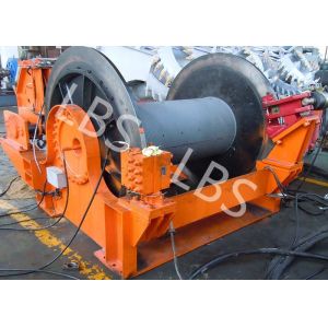 Low Noise Spooling Device Winch With Split Type LBS Groove Sleeve