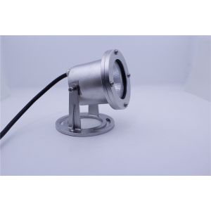 DC 24V IP68 Round LED Underwater Light , White Swimming Pool LED Underwater Lamp