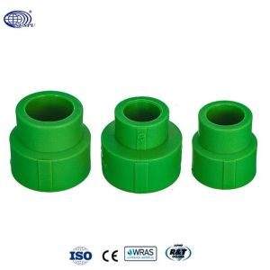China Senpu Custom PPR Pipes Fittings Green Poly PPR Reducing Socket 3 Inch on sale China Senpu Custom PPR Pipes Fittings Green Poly PPR Reducing Socket 3 Inch on sale