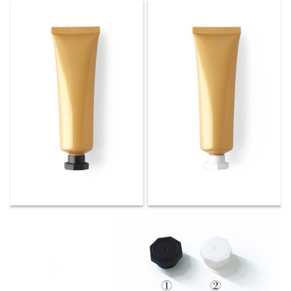 Hotel 125ml Biodegradable Plastic Cosmetic Tubes With Screw Cap