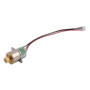 SM1516 Geared Stepper Motor 5V DC 15mm Diameter 18° Step Angle With Cylinder