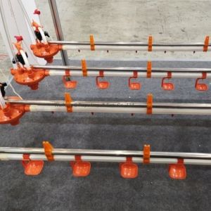 304 SS Broiler Breeder Farm Nipple System In Poultry Farm