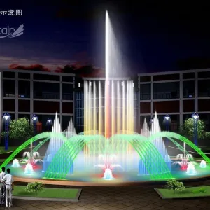 Water Feature Floating Fountain Business Type And Trading Company Indoor / Outdoor