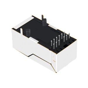 JK0-0018NL 1x2 Port 1000 Base-T Without Led Ethernet Lan Port Network Jack RJ45