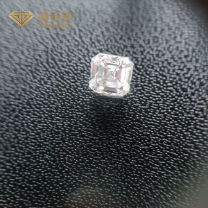 1.01Ct Asscher Cut Lab Grown Diamond D Color VS VVS Clarity IGI Certified HPHT