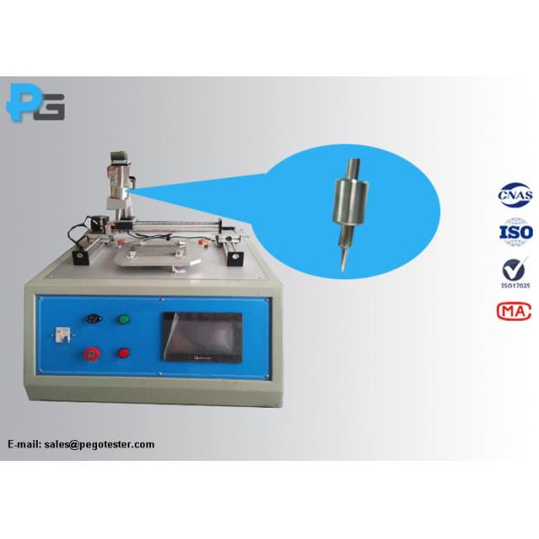 IEC60950 IEC60335-1 Scratch Hardness Tester Hardened Steel Pin For Accessible