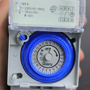 SUL181H 110-230V 45-60Hz Analog Mechanical 24 Hour Time Switch Timer