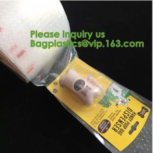 China Mircoperforated auto bags, microperforation preopened bags,Pre-opened PE plastic auto bags in roll,pre-opened auto bag o on sale