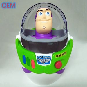 3d Cartoon Reusable Popcorn Buckets Customization OEM Design Plastic Container