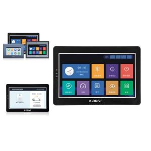 Black Durable 10 Inch HMI Touchscreen For Electrical Equipment