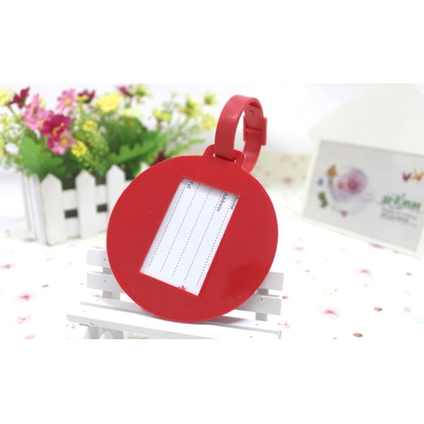 Free samples high quality custom travel accessories pvc luggage tag