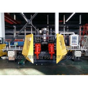 Double Station Single Head Blow Molding Machine For Liquid Soap Container Making