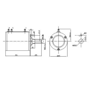 BONENS WXD4-23-3W 5K6 5.6K Multi-turn Wire Wound Potentiometer 5% 10 Turns Multi