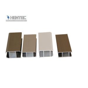 China Bronze Aluminium Extrusion Shapes , Extruded Aluminium Profile OEM on sale