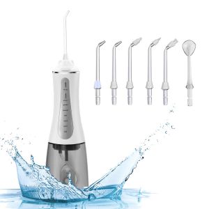 1800mAh Rechargeable Portable Dental Water Jet Flosser 350ml OEM