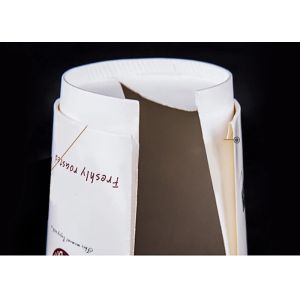 Double layer Hot sale wholesale paper coffee cup with lids custom printed