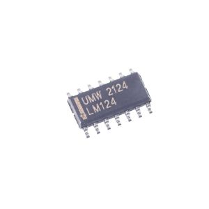 Cheap Texas Instruments LM124DR Electronic original Ic Components Mcu Chip Brands Of integratedated Circuit TI-LM124DR for sale