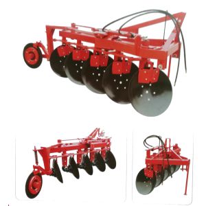 China 1LY(SX) series boron steel 3 point hydraulic reversible turning disc plough with 660mm disc diameter on sale
