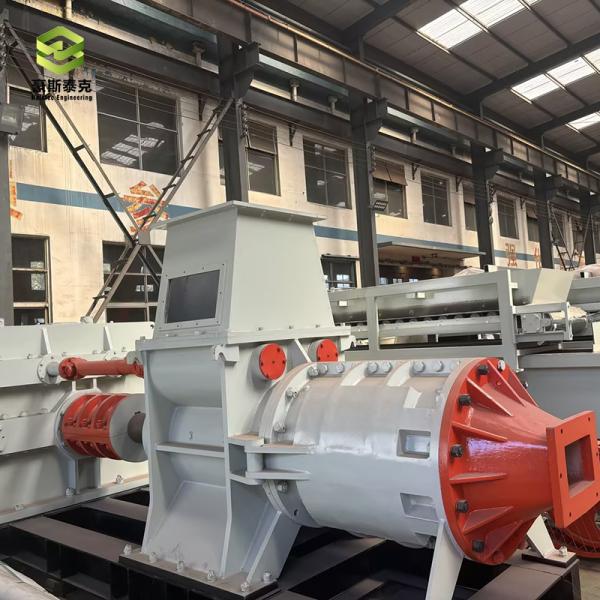 Method Vacuum Exturding Fired Clay Brick Making Machine Double Stage Vacuum Extruder With Full Steel Design Easy Operation Longer Usage Life
