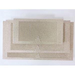 Fireproof Vermiculite Refractory Panel Alkali Resistant Nontoxic