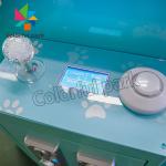 Single Player Custom Claw Machine For Game Center With color changing light