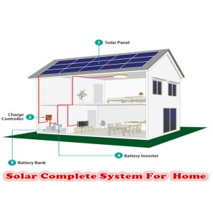 Home 3KW 5KW 10KW Rooftop Solar Panel System Energy Complete