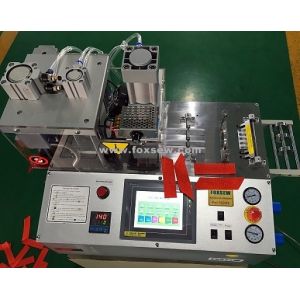 Automatic Hot Knife Webbing Cutter with Hole Punching FX-150HX