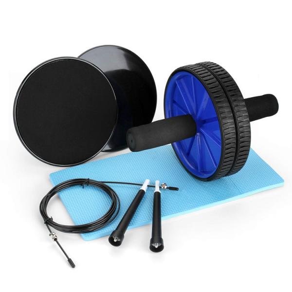 Quality AB Wheel Roller Kit , Core Slider Jump Rope For Home Exercise wholesale
