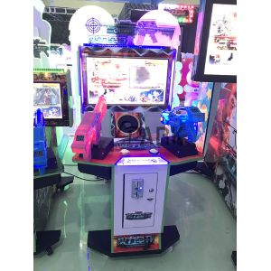 Amusement Shooting Arcade Machines Coin Operated Ultra Fire Power Game