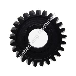 Black Hobbing Helical Gears Cast Steel High Precision Gears High Transmission