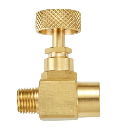Quality 1/4'' NPT Brass Needle Valve , 600 Psi Female Male Compression Needle Valve wholesale