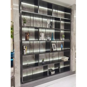 MC WORLD MDF Glossy Glass Retail Display Cabinet Showcase Furniture Set
