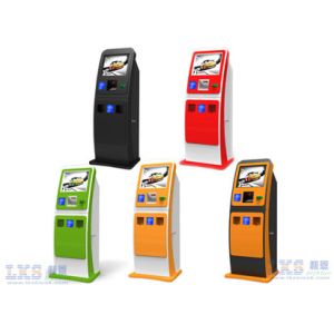 Infrared / SAW Touch Screen ATM Kiosk With Webcam Payment Terminal Cash Machine