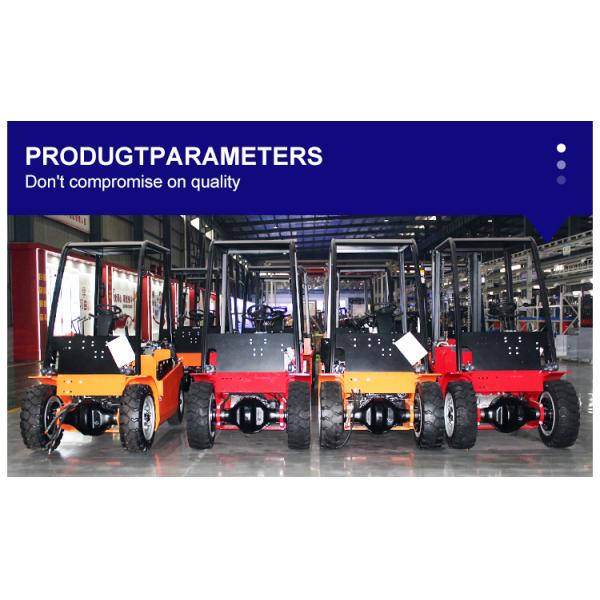 3Ton CE Farm Battery Forklift Warehouse Workshop 4 Wheel Mini Electric Forklift
