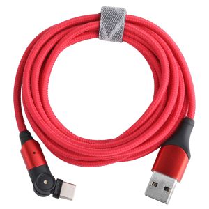 180 Degree Rotation Usb 3.0 Type A To Type C Cable 1.5m Aluminum Shell Charging