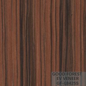 Santos Rose Engineered Wood Veneer Straight Grain Customized Service